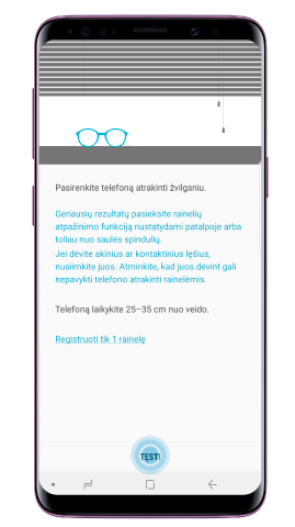 Perskaitykite ekrane pateikiamas instrukcijas ir bakstelėkite „Continue“ (Tęsti)
