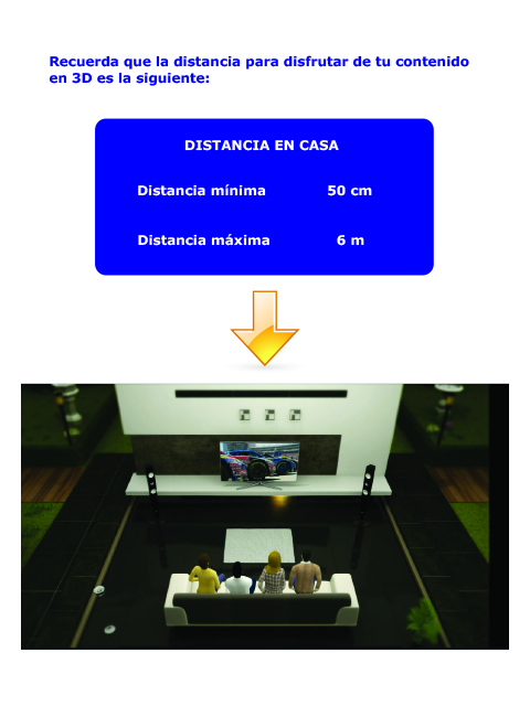 Distancia adecuada para usar tus LenteS3d