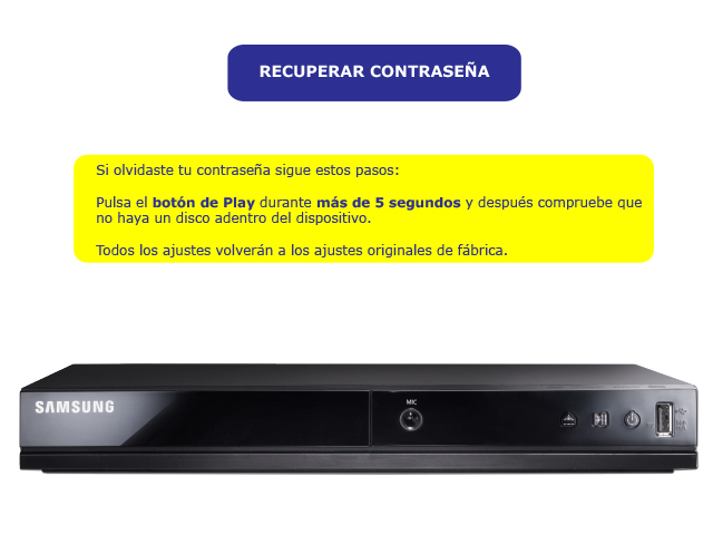 Olvide mi contraseña ¿cómo la recupero?