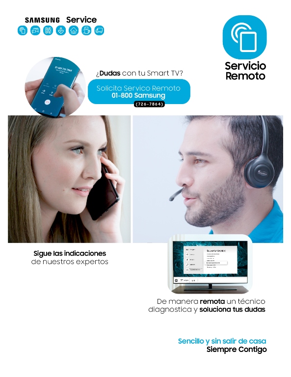 Servicio Remoto para tu Smart TV