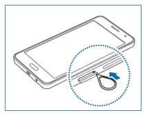 Eject SIM tray