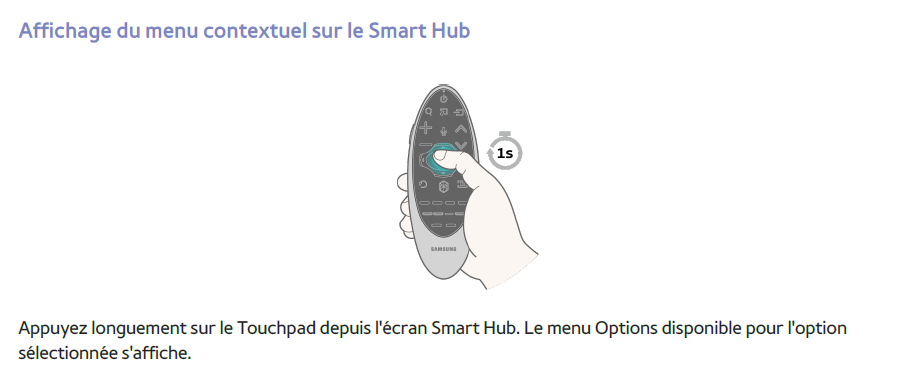 Samsung Smart Control: Contrôle and Utilisation...