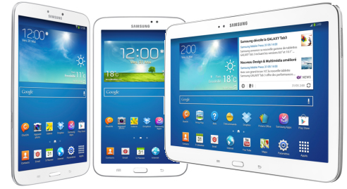 Comment envoyer et recevoir des données avec mon Galaxy Tab3?