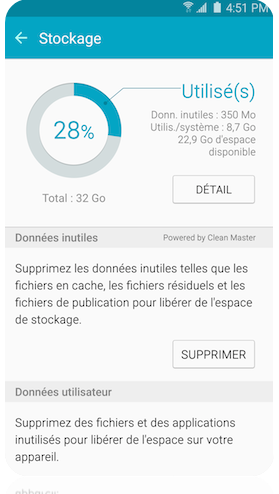 Comment utiliser l'application Smart Manager sur mon Samsung Galaxy s6 Edge?