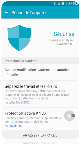 Comment utiliser l'application Smart Manager sur mon Samsung Galaxy s6 Edge?