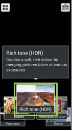 Configurer le mode HDR