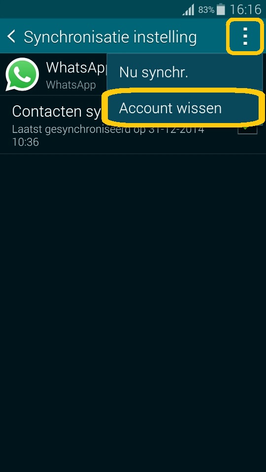 Comment régler les paramètres de compte et synchronisation de mon smartphone/tablette ?