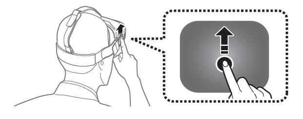 Comment puis-je utiliser le pave tactile sur le Gear VR