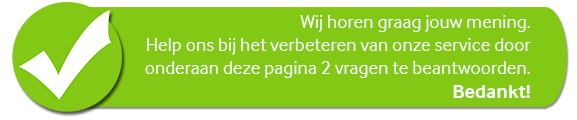 Bedankt