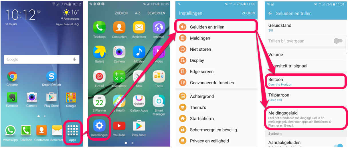 hoe-kan-ik-de-beltoon-of-het-berichtensignaal-veranderen-op-mijn-smartphone-of-tablet