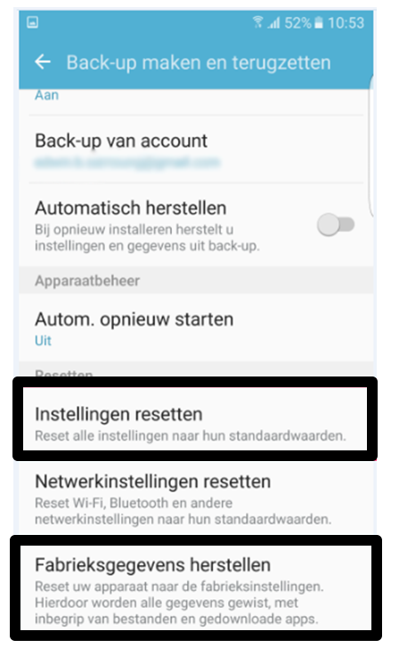 Comment réinitialiser mon smartphone/tablette ou restaurer les paramètres d’usine ?