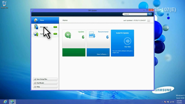 Click All Software menu