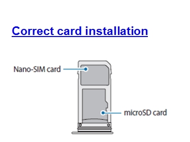 S8-Basic > How to install the SIM or USIM card?