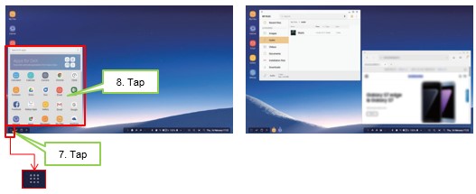 S8 - How do I use the Samsung DeX feature?