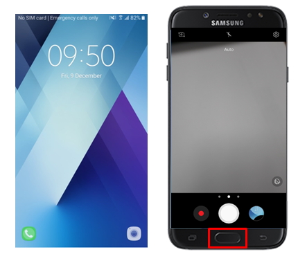 Bagaimana cara quick launch / mengakses kamera dengan cepat pada Galaxy J5 / J7 Pro 2017