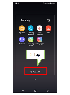Galaxy Note 8: How to create folders for applications?