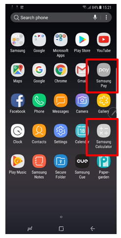 [Galaxy Note 8] Icons of some apps are in grey color. | Samsung Support