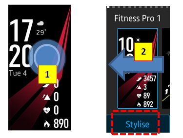 gear fit 2 pro size chart