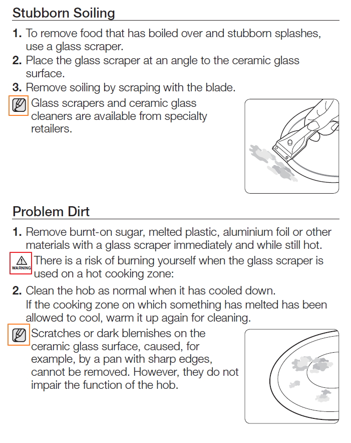 Cleaning and care