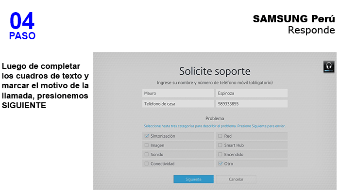 SAMSUNG TV RM Reservation