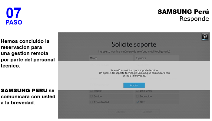 SAMSUNG TV RM Reservation