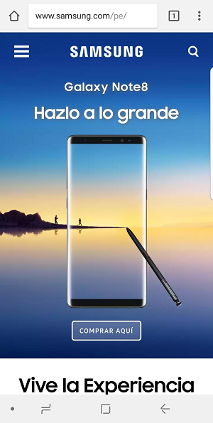 ¿Cómo mostrar u ocultar la barra de navegación de mi Samsung Galaxy?
