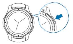 Bagaimana cara kembali ke layar sebelumnya pada Galaxy Gear S3?