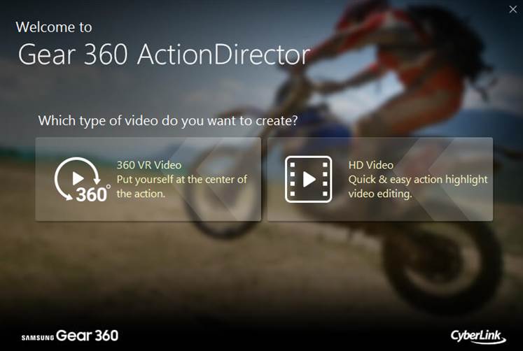 How do I edit videos or images taken with Gear 360 (2017)?