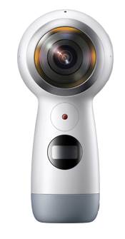 Linear light appears around light source and seems to spread on my Gear 360. Is it faulty?