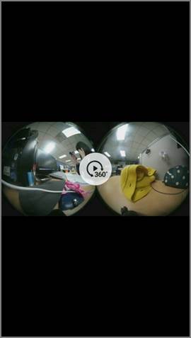 Connection of front and rear camera overlapped and intermittent on Gear 360. Why is this?