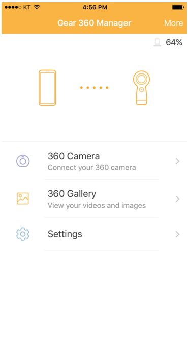 When connecting Gear 360 to iOS device, Live Broadcast feature is not supported. Why?