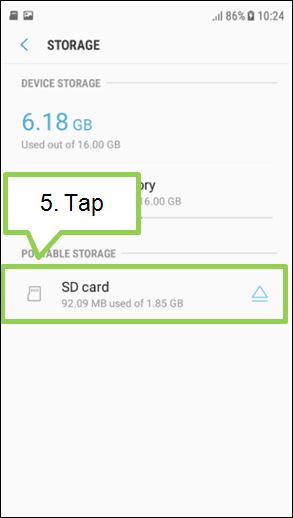 samsung j7 core memory card capacity