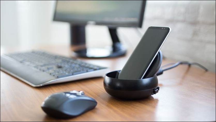 Charging of Galaxy Note 8 when connected to Samsung DeX