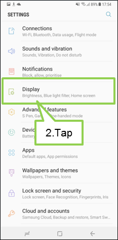Galaxy Note 8: What to do when edge panel handle is not visible while using device?