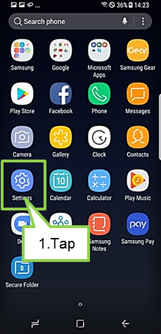 Galaxy Note 8: What to do when edge panel handle is not visible while using device?