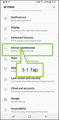 Galaxy Note8 battery usage time seems to be shorter than the previous devices.