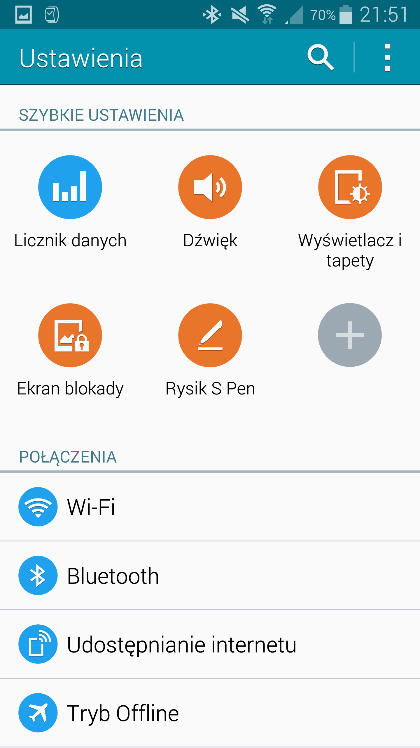 Następnie wybierając Opcje
