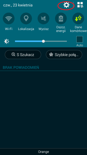 Ustawienia