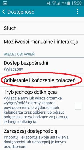 Odbieranie i kończenie połączeń