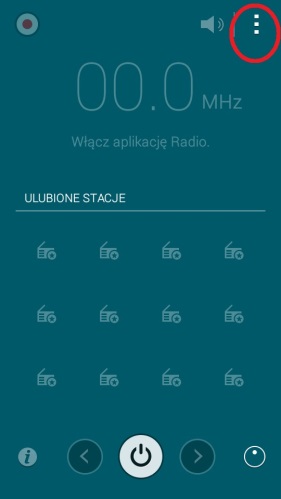 Nastepnie wybieramy menu aplikacji