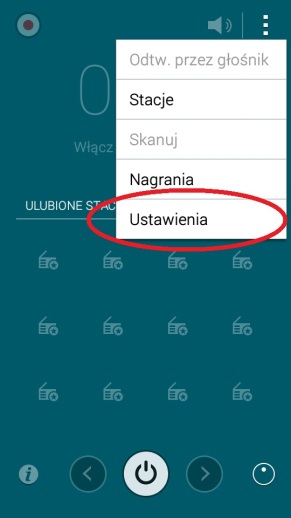 Oraz „Ustawienia”