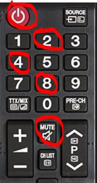 Aby zresetować kod PIN w TV UE55H6400 należy wyłączyć odbiornik do trybu Stand By