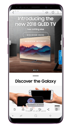 Dotknij obrazu i przytrzymaj go, a następnie wybierz Bixby Vision