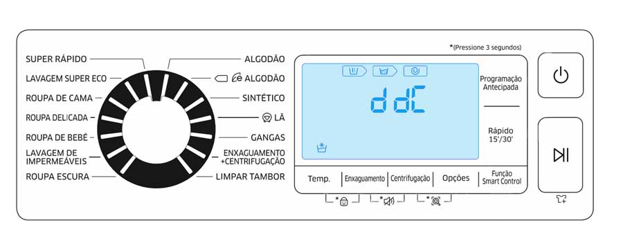 código para a linguagem da aplicação