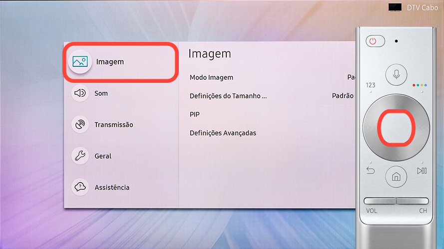 Selecione "Imagem"