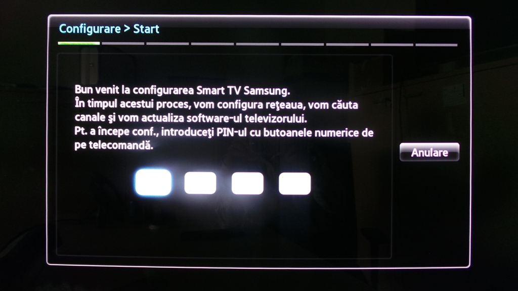 Bun venit la configurarea Smart Tv Samsung