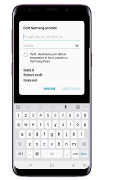 Samsung nu este responsabilă pentru informațiile referitoare la produse furnizate de Bixby Vision
