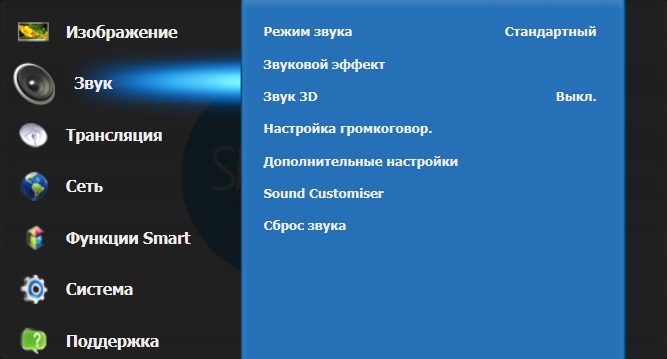 Налаштування функції Sound Share на 3D телевізорі серії F.