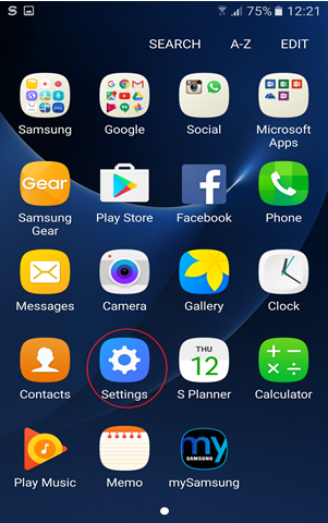 Settings - Forgot A Network