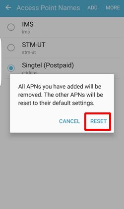 Setting up APN Setting